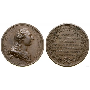 Switzerland, medal with Louis XVI, 1780