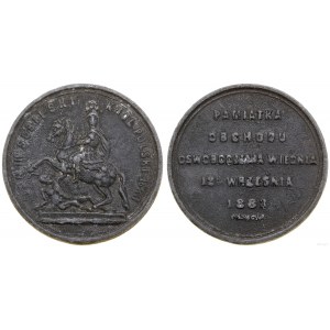 Poland, 200th anniversary of the Battle of Vienna, copy of 1883 medal