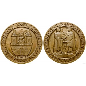 Polska, medal XVIII Wieków Kalisza, 1960, Warszawa