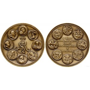 Polska, medal Gabinet Numizmatyczny Zamku Królewskiego, 1985, Warszawa