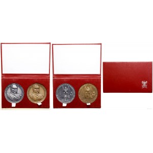 Polska, zestaw 2 medali, 1988, Warszawa