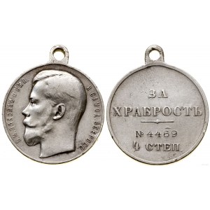 Russia, Medal For Bravery (За храбрость) 4th degree, 1913-1917