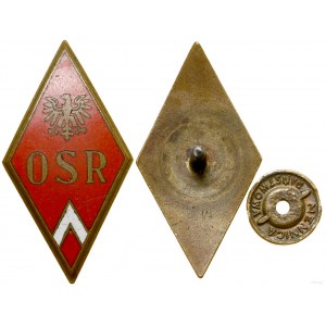 Poland, Badge of the Oficerska Szkola Radiotechniczna im. kpt. Sylwestra Bartosik wz. 1957, Warsaw