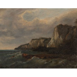 SURROUNDING CLIFF, ca. 1900