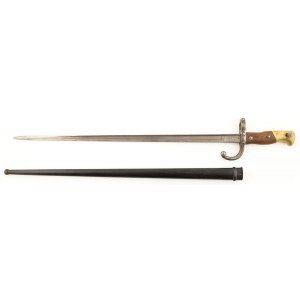 BAGNET - FRENCH SHIPPED model 1874 for the Gras rifle, France, Châtellerault, 1880