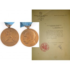 MEDAL OF THE TENTH ANNIVERSARY OF REGAINED INDEPENDENCE