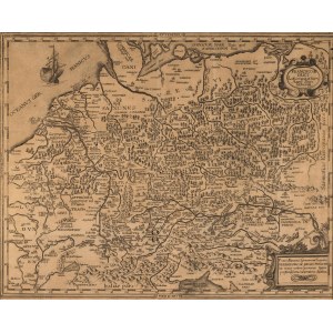 MAPA NIEMIEC, ok. 1730
