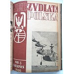 SKRZYDLATA POLSKA. W-wa 1945/1946. Wydaje : Główny Zarząd Polityczno - Wychowawczy W.P. Druk. Zakł. Graf...