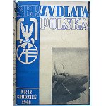 SKRZYDLATA POLSKA. W-wa 1945/1946. Herausgeber: Główny Zarząd Polityczno - Wychowawczy W.P. Druk. Zakł. Graf...