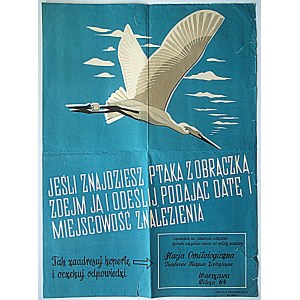 [PLAKE]. If you find a bird with a ring take it off and send it back, stating the date and locality where it was found....