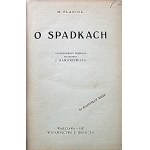 PLANIOL M. O dedičstve. Autorizovaný preklad upravil J. Namitkiewicz. W-wa 1927. vydal F...