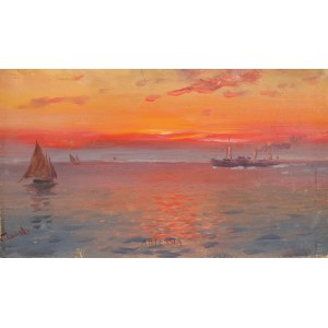 Wladyslaw Stachowski (1852-1932), Sunset