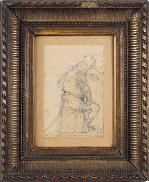 Jan Matejko (1838-1893), Szkice postaci z czasów Kazimierza Wielkiego , 1869