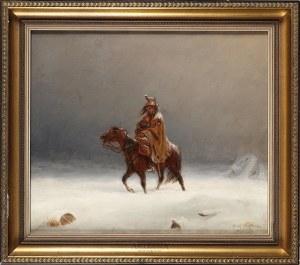 Adolph Northen (1828-1876), Powrót spod Moskwy