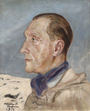 Wlastimil Hofman (1881-1970), Portret Józefa Huczko , 1958