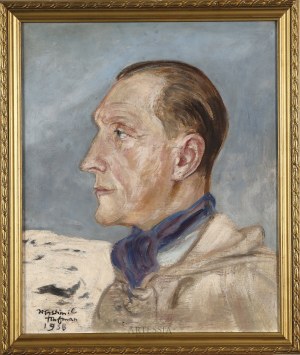 Wlastimil Hofman (1881-1970), Portret Józefa Huczko , 1958