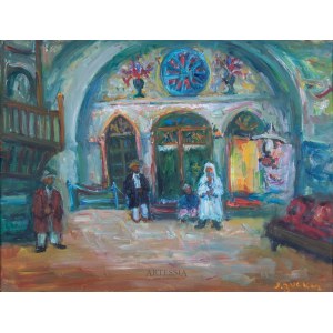 Jacques Zucker (Jacob Cukier) (1900-1981), Synagoge von Safed, 1950