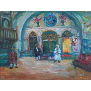 Jacques Zucker (Jacob Cukier) (1900-1981), Safed Synagogue, 1950