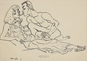 Maja Berezowska (1898-1978), Light my fire , 1960