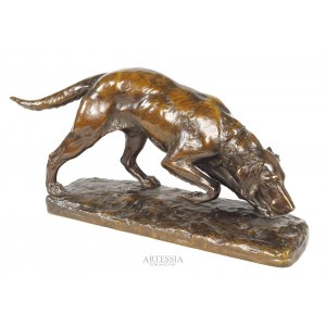 Georges Gardet (1863-1939), Hunting Dog , 4th quarter of the 19th century.