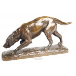 Georges Gardet (1863-1939), Jagdhund, 4. Quartal des 19. Jahrhunderts.