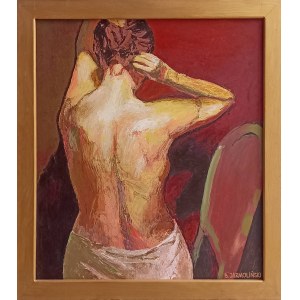 Bartek Jarmolinski, Nude with a chair