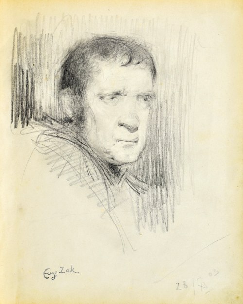 Eugeniusz ZAK (1887-1926), Głowa mężczyzny
