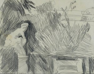 Stanisław KAMOCKI (1875-1944), Fragment parku w Poczdamie, ok. 1903