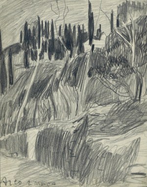 Stanisław KAMOCKI (1875-1944), Widok na Arco S. Marco, 5.III.1905