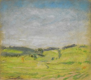 Wladyslaw SERAFIN (1905-1988), Landscape with gentle hills