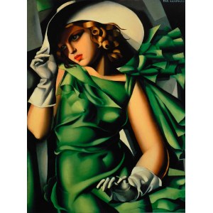 Tamara Lempicka, Junge Dame mit Handschuhen (54 von 100), 2014