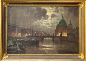 Ernst Hugo Lorenz-Murowana, Friedrichsbrucke, Berlin, pocz. XX w.