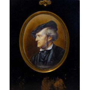 Autor Nierozpoznany, Portret mężczyzny - miniatura