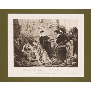 Maria Magdalena Andrzejkowicz-Buttowt(1852-1933),Mercy of St.Hedwig