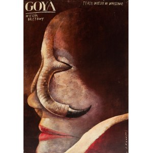 Wiktor Sadowski (b. 1956, Oleandry), Goya. An Opera Evening, 1983