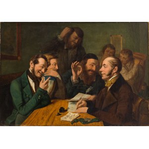 Feliks Pęczarski (1804 Warsaw - 1862 Włocławek), Speculators, 1844