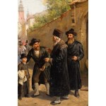 Hipolit Lipiński (1846 Nowy Targ - 1884 Kraków), Zupa rumfordzka przed kościołem św. Katarzyny w Krakowie, 1883