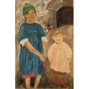 Tadeusz Makowski (1882 Oświęcim - 1932 Paris), Zwei Mädchen, um 1924