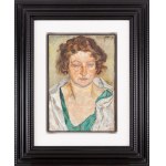 Maria Melania Mutermilch Mela Muter (1876 Warschau - 1967 Paris), Porträt von Frau Pfeffel, 1920er Jahre.
