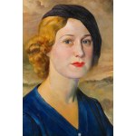 Ludomir Ślendziński (1889 Vilnius - 1980 Kraków), Portrait of Danuta Wyrwicz-Wichrowska, 1934