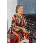 Joseph Pressmane (1904 Beresteczko, Ukraina - 1967 Paryż), Portret siedzącej kobiety