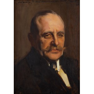 Konrad Krzyżanowski (1872 Krzemieńczuk - 1922 Warsaw), Portrait of Antoni Eustachy Marylski-Luszczewski, 1920-1921