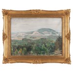 Wojciech Weiss (1875 Leorda, Rumänien - 1950 Krakau), Landschaft aus dem Vorgebirge, 1920er Jahre.