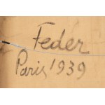 Adolf Feder (1886 Odessa - 1943 Lager Auschwitz), Frau liest einen Brief, 1939