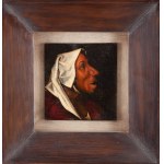 Bolesław Cybis (1895 Folwark Massandra na Krymie - 1957 Trenton (New Jersey, USA)), Portret wiejskiej kobiety, według Pietera Bruegela Starszego, 1930