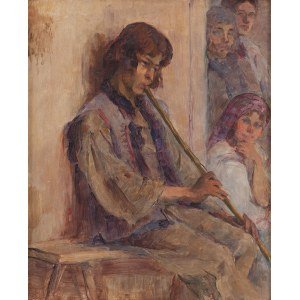 Aniela Pająkówna (1864 - 1912), Die junge Musikerin