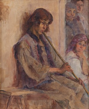 Aniela Pająkówna (1864 - 1912), Młody muzykant