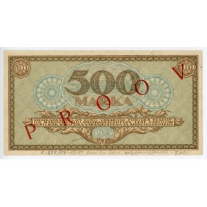 Estonia 500 Marka 1923 Specimen