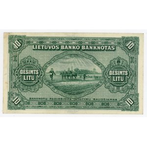 Lithuania 10 Litu 1927