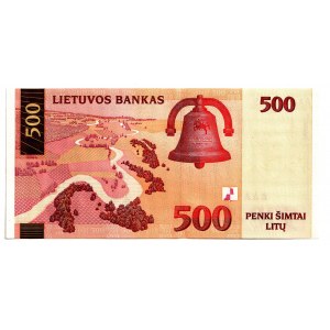Lithuania 500 Litu 2000